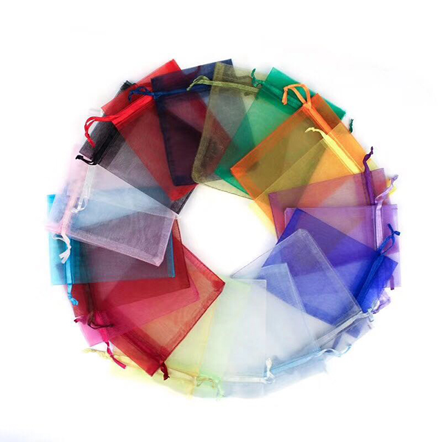 15*17cm Reusable Canvas Drawstring Bags Pocket For Gift Jewelry