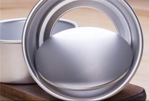 Quality 152x147x69mm Non Stick Anodized Round Cake Baking Tray wholesale