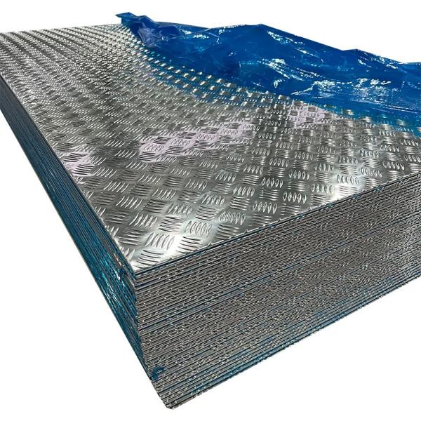 Cheap Diamond Embossed Aluminum Sheet Highly Durable 5052 Embossed Aluminum Plate for sale