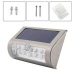 4V 9 LED White Light Outdoor Solar Motion Sensor Light For Courtyard, Balcony,