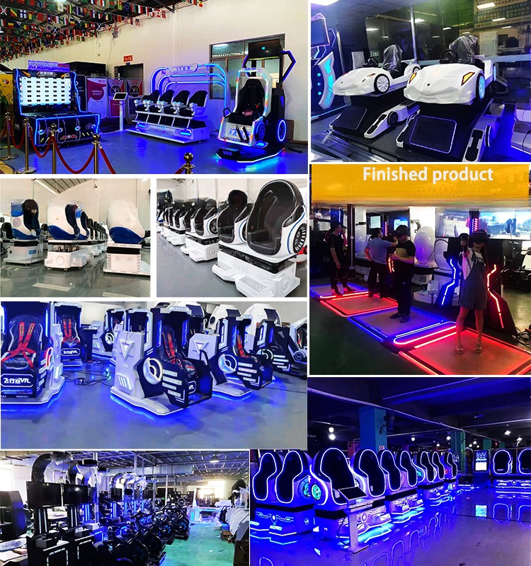 Dreamland 9d simulator shooting game machine 4 players vr room vr arcade zombie shooting game machine