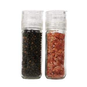 Quality Glass Jar 143g 133mm 100ml Spices Bottles Mill For Grinding wholesale