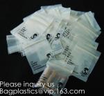 PLA Biodegradable Cornstarch minizip grip Bags, Organic Slider Zipper Bag, Eco