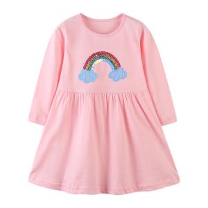 Quality Girls Princess Cotton Embroidery Dress Children'S Dress Clothing wholesale