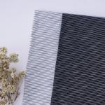 Sweat Absorption Jersey Striped Material Fabric 100% Pure Cotton Single Face