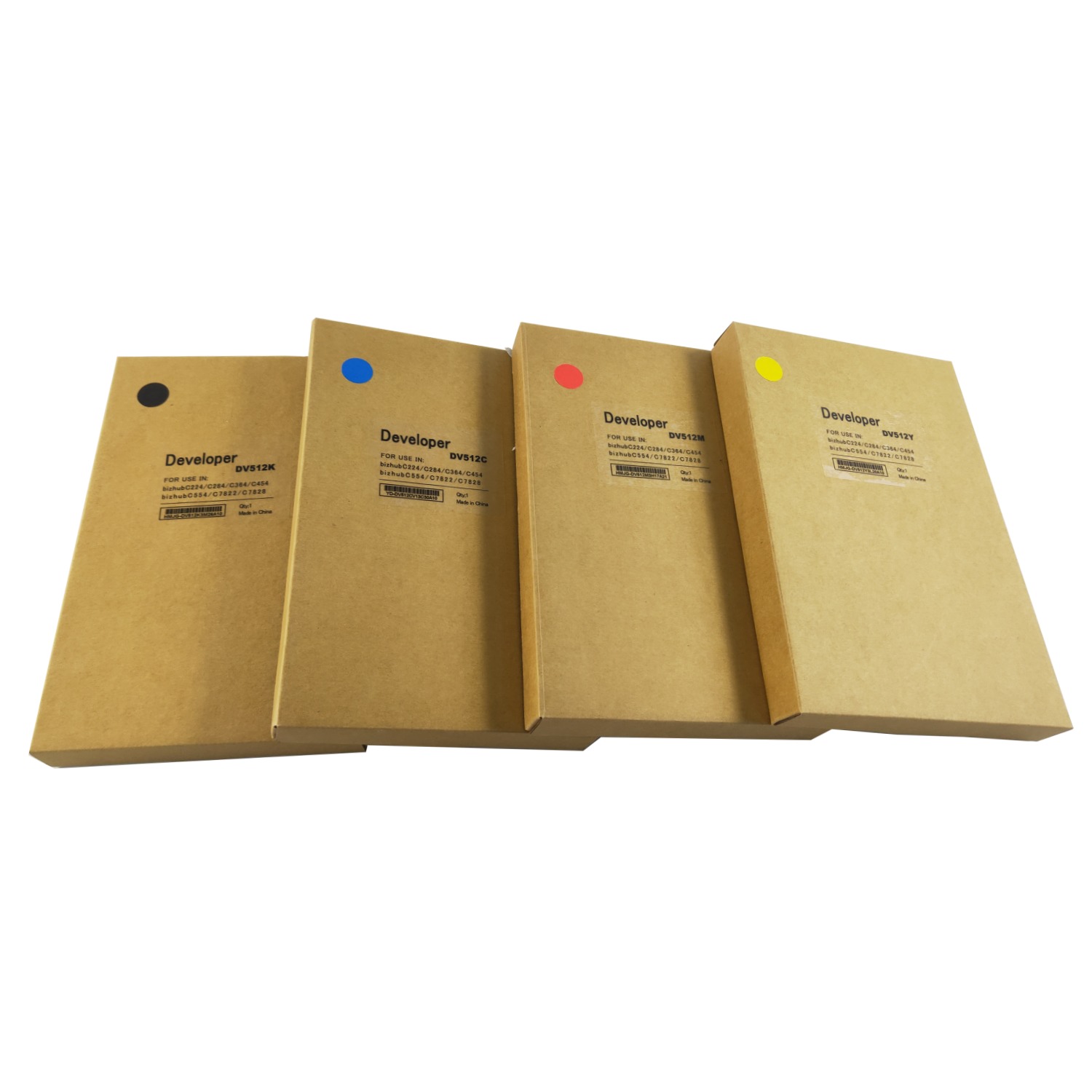 Original Developer Powder For Konica Minolta Bizhub C224 C554 C364 C454 C 224 454 554 284 364 DV-512
