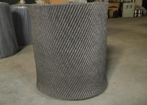 China AISI304 Crimped Knitted Wire Mesh Roll Demister Mist Eliminator Material on sale