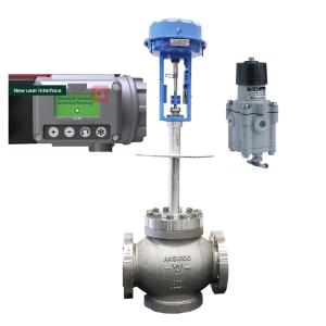 Quality China DN200 Control Valve With Masoneilan SVI3-21111112 Valve Positioner 78-40 Pressure Reducing Valve wholesale
