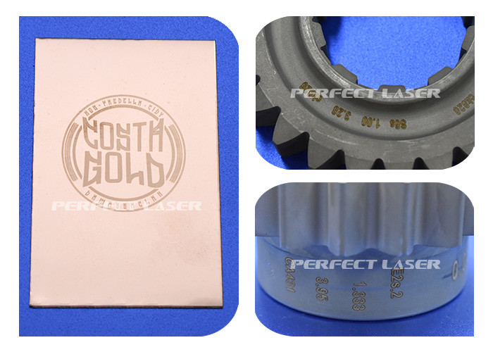 110mm×110mm Low Noise Laser Marking Machine For Cooking Utensils , Metal Laser Engraver