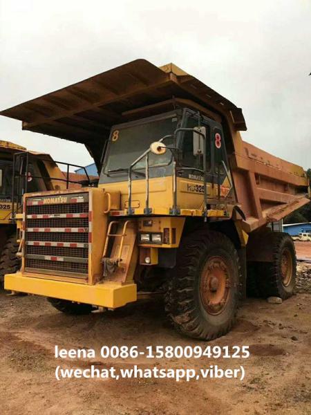 Cheap HD325-6 Used Komatsu Mining Truck / 40 Tons Used Komatsu Dump Truck For Rocks for sale