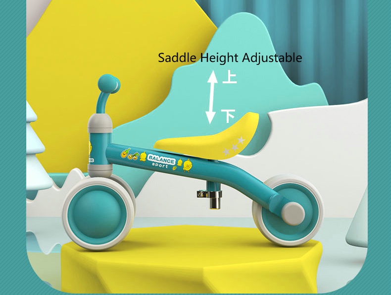 Carton Size 56*20*26 cm 2 in 1 Scooter Balance Bike Ride On Car Toys for Children