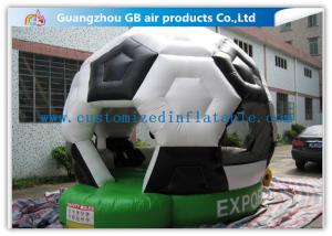 Quality Inflatable Football Bouncer , Soccer Inflatable Bounce House , Football Jumping wholesale