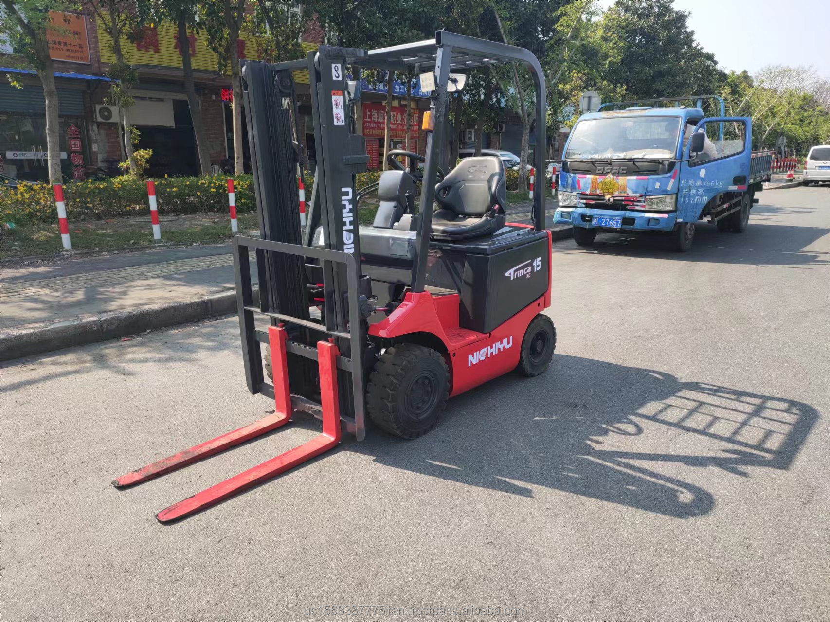Original NICHIYU Forklift for Building Material Shops Min. Lifting Height of 4.5