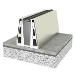 Balustrades Aluminum Profiles for Frameless Tempered Glass Railing