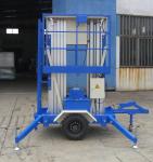 Double Mast Towing Hydraulic Lift Platform 10 Meters
