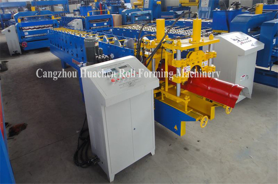 400mm 45# Steel Ridge Cap Roll Forming Machine Roof Tile Roll Forming Machine