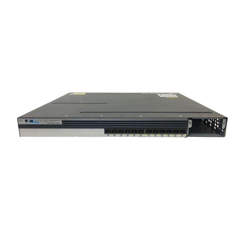 Customizable WS-C3750X-12S-E 3750 Series Network Switch 12 Port Gigabit Ethernet Optical Stackable Core Switches for Laptop