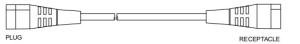Quality ATM Machine Parts 009-0021980 CABLE ASSEMBLY - AC DISTIBUTION POWER CORD, 3000MM wholesale