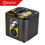 18650 Battery Portable Power Station 467wh 126ah Supply 600W Peak 1000W With USB