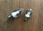 450lm Dimming Led Candle Lights , 4.3w 2700k Light Bulb Crystal E12 Base