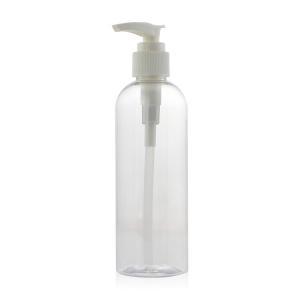 Quality Transparent 250ml Plastic Pump Bottle Lightweight and Impact Resistant wholesale