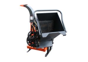 Quality 4 Inch Tractor Driven Wood Chippers , Hydraulic Feed Wood Chipper 210mm Knife Length wholesale