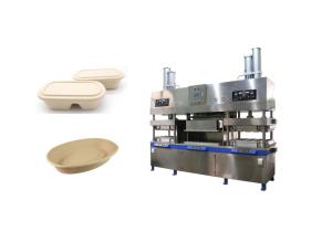 Quality Pulp Molding Fiber Compostable Disposable Food Tray Machine wholesale
