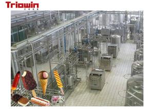 Quality High Power Dairy Processing Line Soft Ice Cream Manufacturing Equipment wholesale