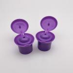 Purple Mushroom Shape PP Plastic Flip Top Cap