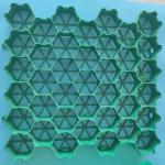 Green Parking and Garden Honeycomb Gravel Grass Paver Manufactured from HDPE
