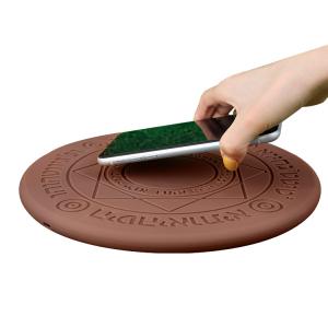 Quality Magic Circle ABS 10W QI Wireless Charging Pad wholesale