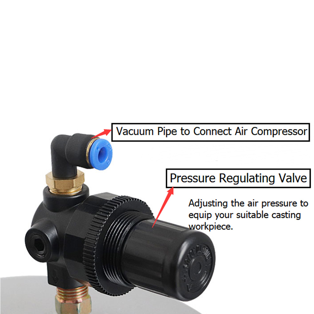 5.5LB Tank Wax Injector For Jewellery 500W Manual Control
