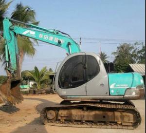 Quality 0.5M3 Bucket 12T Weight 2006 Year SK120-5 Used Kobelco Excavator wholesale