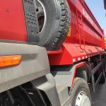 8x4 12 Wheeler 40 Ton Sinotruk Dump Truck , 12 Tyre Tipper Truck EUR 2 380hp