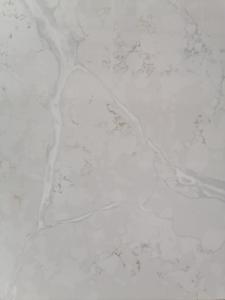 Quality Kitchen Countertops Artificial Calacatta Marble Quartz Stone 2.3~2.5g/cm3 Density wholesale