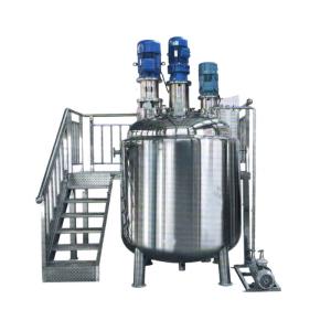 Quality 380V Homogenizer Mixing Tank 2500 Liters Shampoo Mixing Tank wholesale