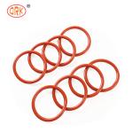 VMQ Red Silicone Rubber O Rings With Excellent Tear Resistance Performance