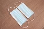Hypoallergenic 3 ply Face Masks Non Woven Pp Low Respiratory Resistance