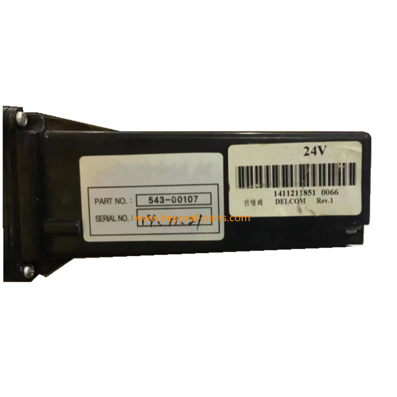 Daewoo Doosan DX140 DX180 DX225 DX300 Excavator AC Spare Parts Air Conditioner Panel 543-00107