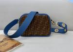 Classic F Letters Logo Embossing Luxury Cross-Body Bag Genunie Leather Assorted