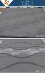 260gsm Mattress Quilting Fabric Linen Gray Polyester Knitted Jacquard Protective