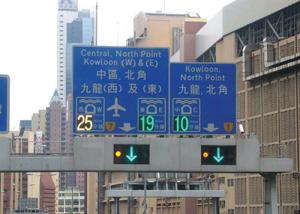 Quality Low Consumption LED Lane Control Signs Free Standing For Driving Signs wholesale