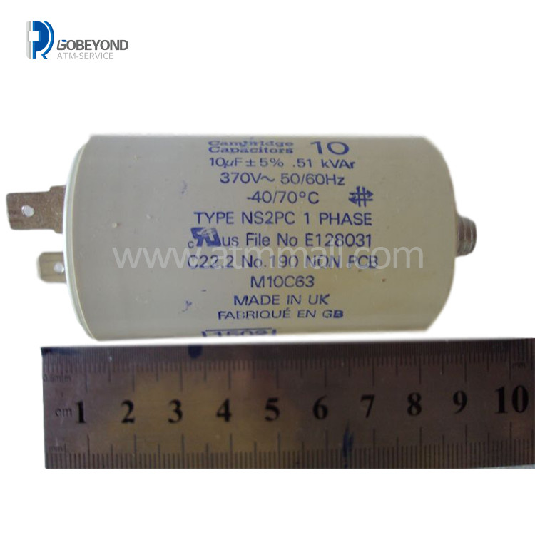 ATM Parts 220V Starting Capacitor 0090008122 NCR Main Motor Assy 009-0008122