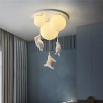Modern LED balloon Ceiling Lights Warm Cartoon Bear Ceiling lamp Kids room