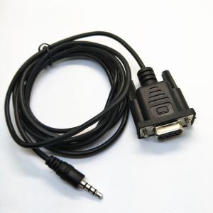 Quality 3.5mm Male Plug Cable D-sub to 3.5mm Earphone Audio Cable Shielding Braid VGA Cable wholesale