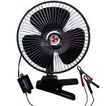 12V / 24V Car Cooling Fan With Half Safety Metal Guard Long Working Life