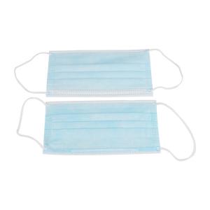 Quality Hygienic Fashion Blue Color Disposable Face Mask , Disposable Mouth Mask wholesale