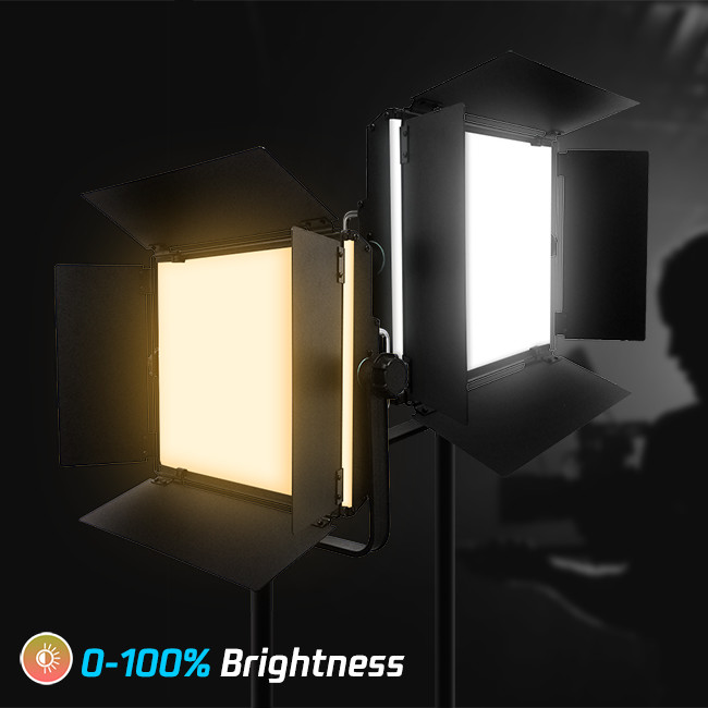 Yidoblo GL-3000C RGBW photography live film lighting Camera 300w continous led video light panel with wireless dmx