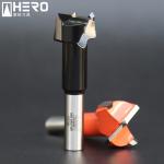 12mm-80mm Kitchen Hinge Cutter , Hinge Centering Drill Bit 10x30 Shank Size