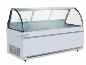 Quality Dual Temperature Commercial Deli Refrigerator Painted Steel 220V wholesale